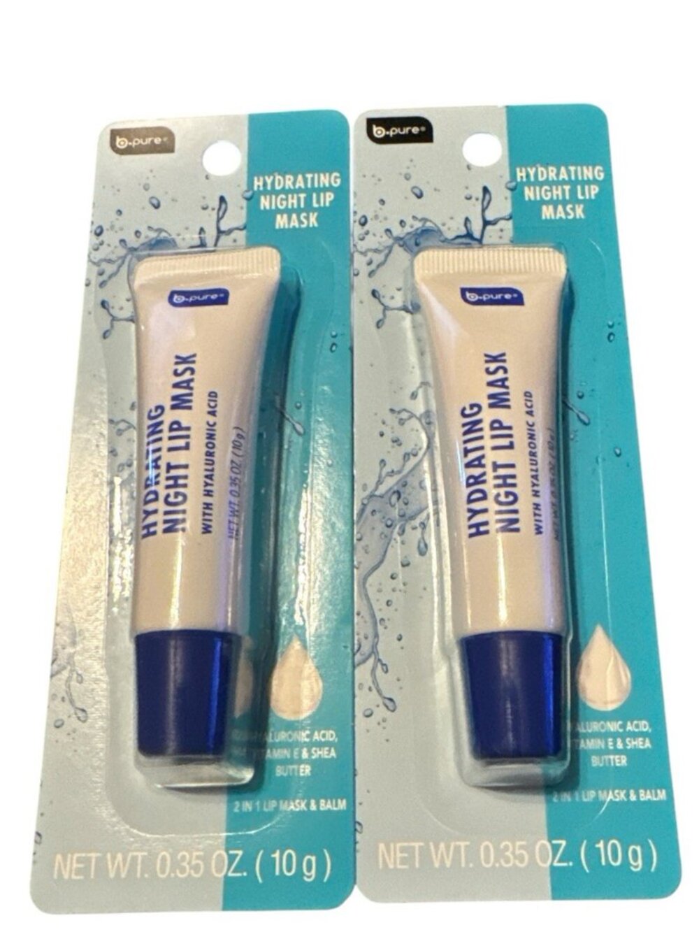 B.Pure Hydrating Night Lip Mask 2 Piece Set